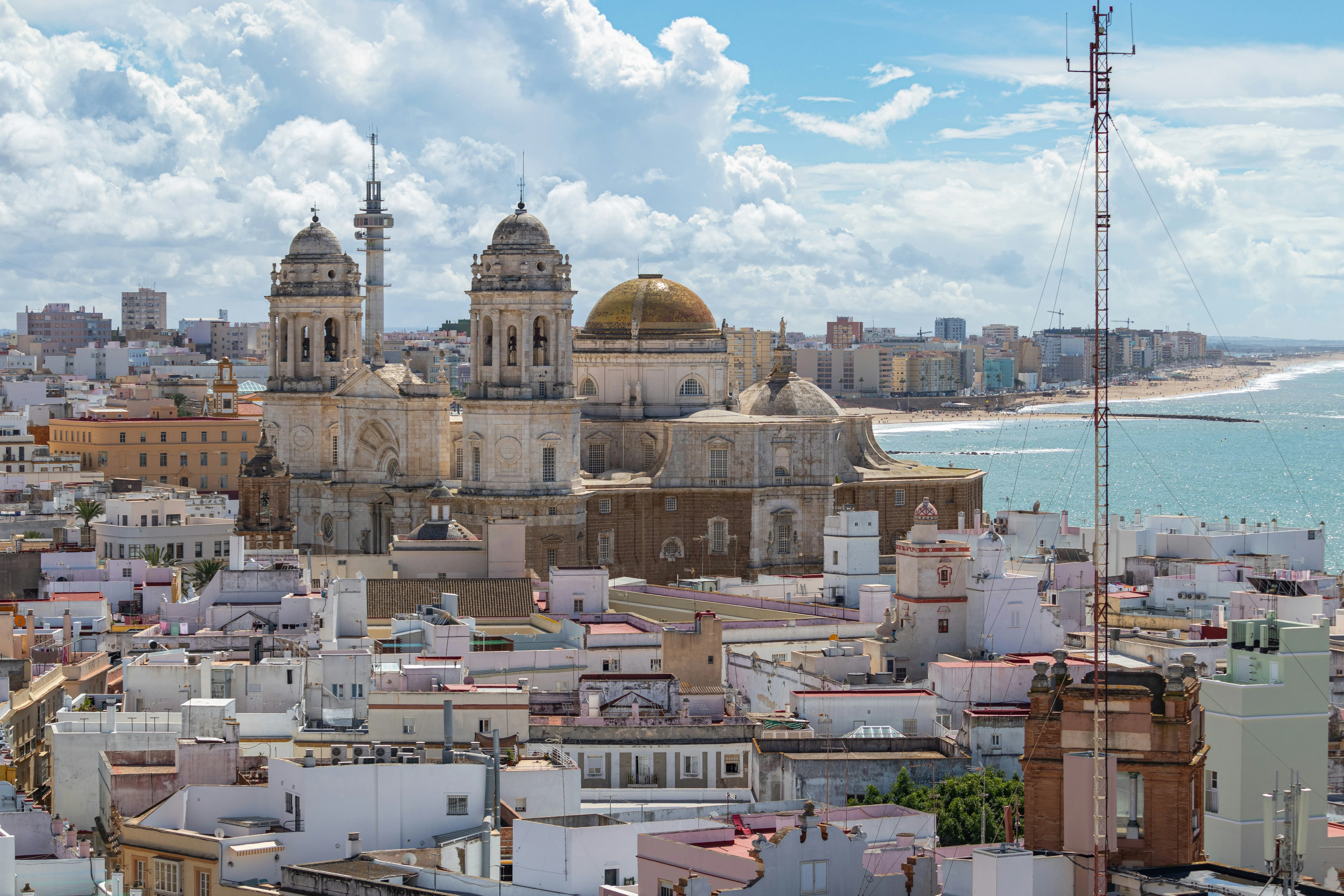 cadiz skyline photo of the coast